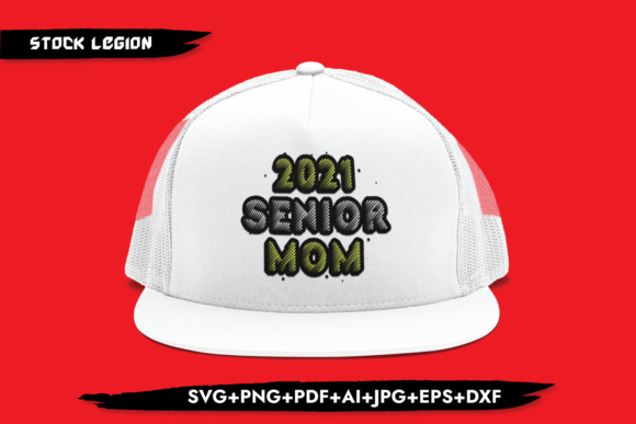 2021 Senior Mom: A Thoughtful Embroidery Design for Sentimental Projects