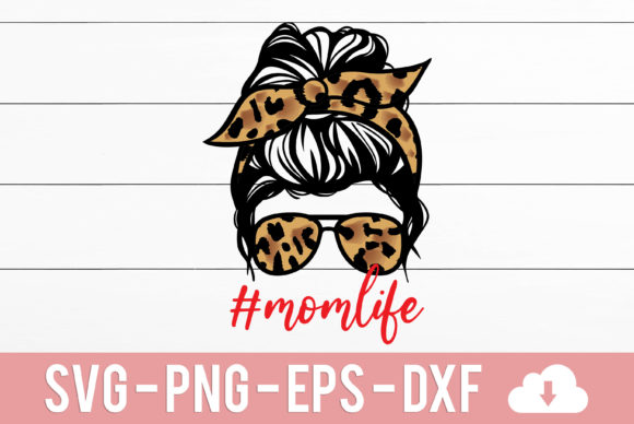 Leopard Mom Life: A Wildly Stylish Embroidery Design for Real Projects