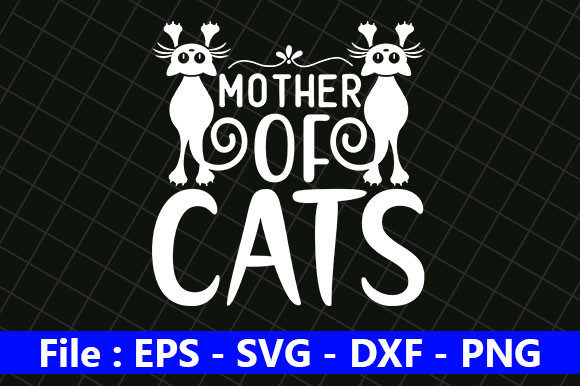 Mom Design, Mother of Cats – A Charming Fit for Crafty Embroidery Projects